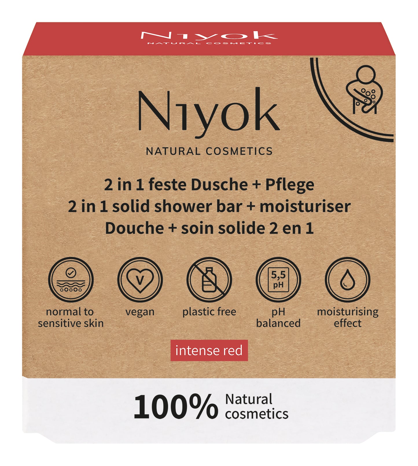 Niyok Solid Shower + Care (2 in 1)
