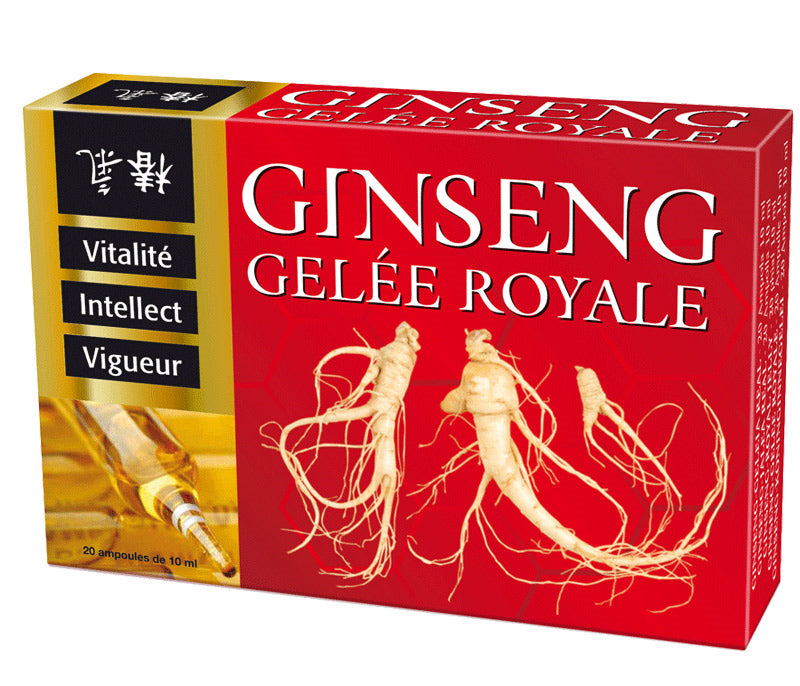 Ginseng + Royal jelly vials