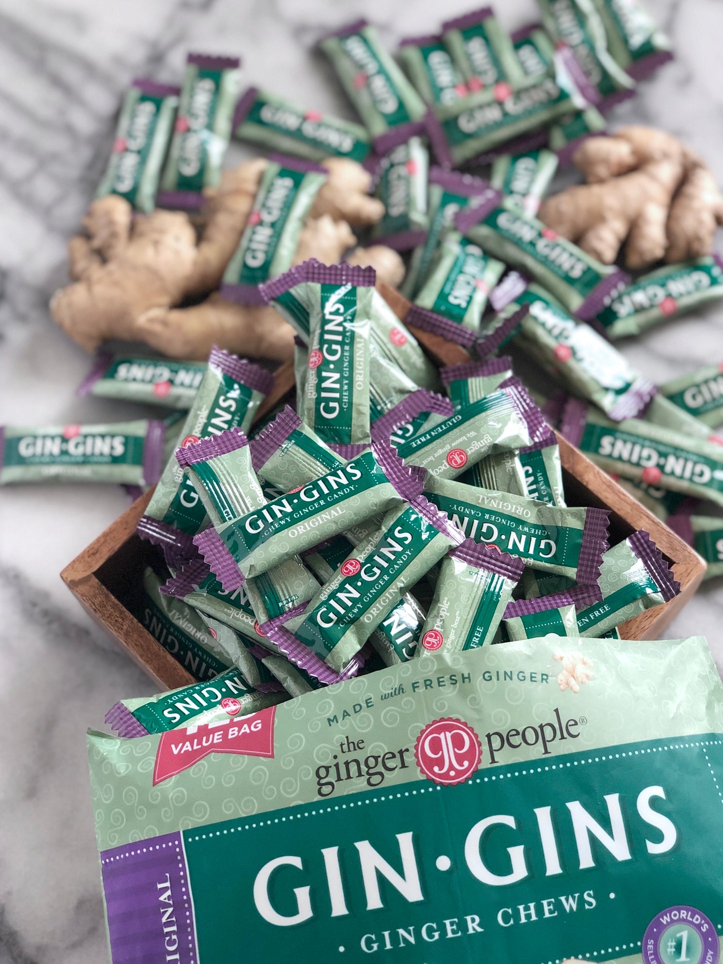 GIN GINS® ORIGINAL NEW 453G MEGABAG!
