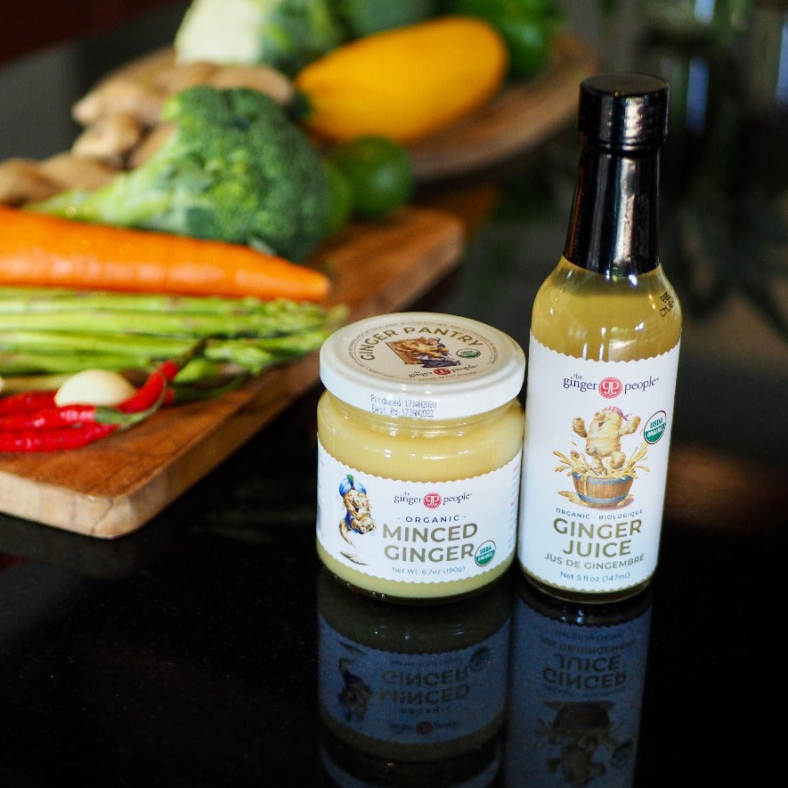 Organic Minced Ginger 190gm