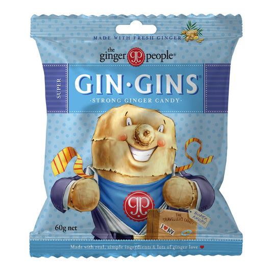 Gin Gins Super Ginger Caramel 60g