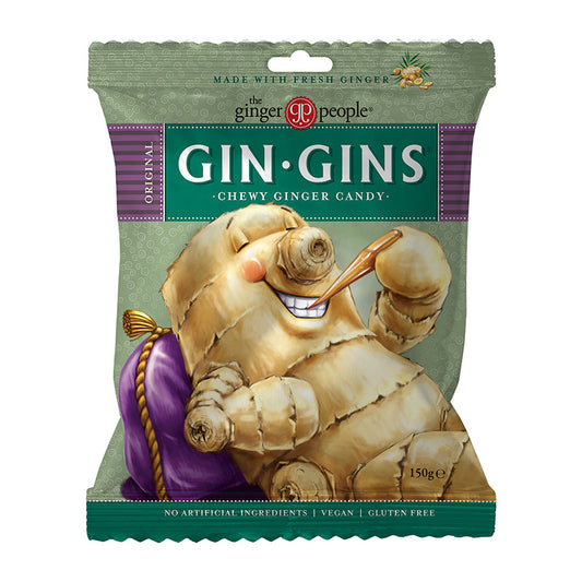 Gin Gins Original Chewy Ginger 150g