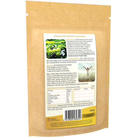 Golden Greens Organic Amla Powder 200gm
