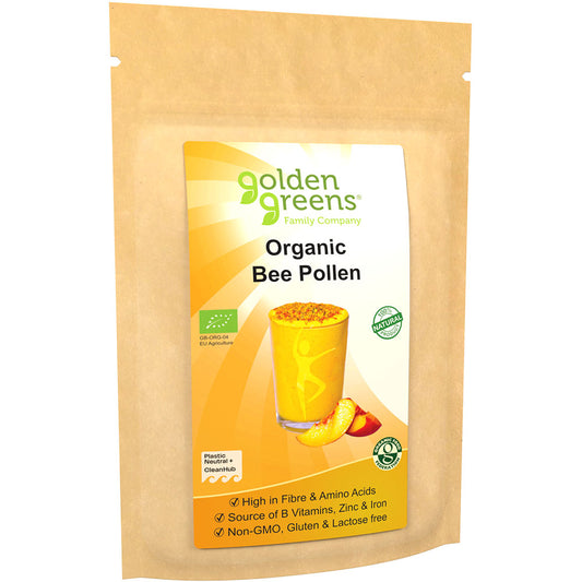 Golden Greens Organic Bee Pollen 100gm