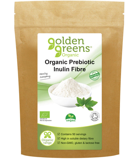 Golden Greens Organic Prebiotic Inulin Powder 500gm