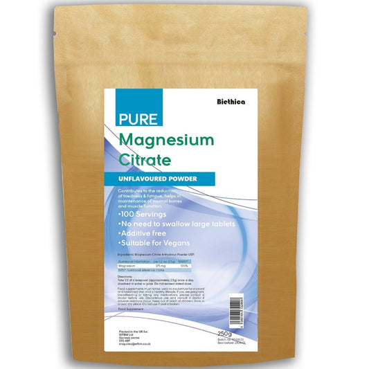 Pure Magnesium Citrate 250gm
