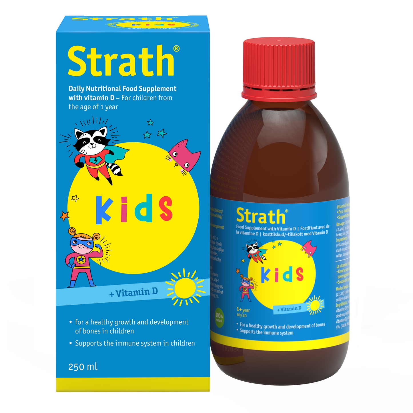 Strath plus Vitamin D Kids 250ml