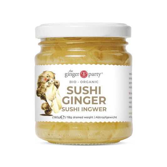Organic Pickled Sushi Ginger 190gm