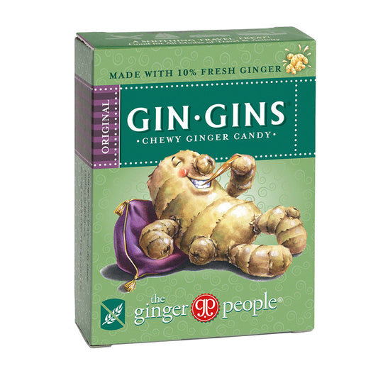 Gin Gins Original Chewy Ginger 42gms
