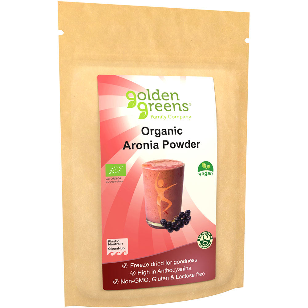 Golden Greens Organic Aronia Powder 100gm