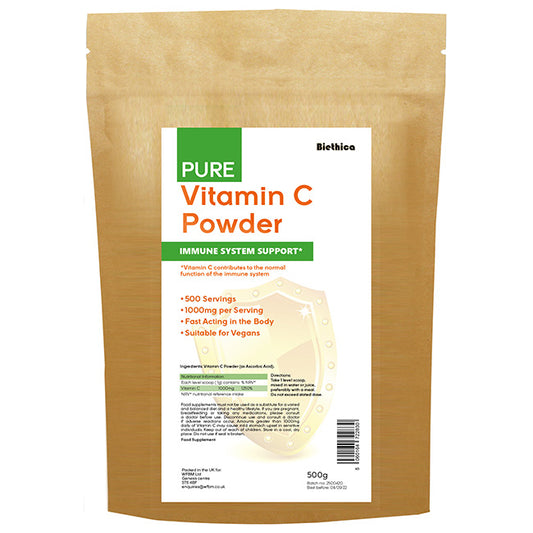 Biethica Pure VItamin C Powder 500gm