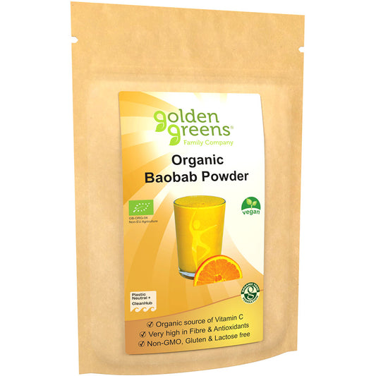 Golden Greens Organic Baobab Powder 100gm