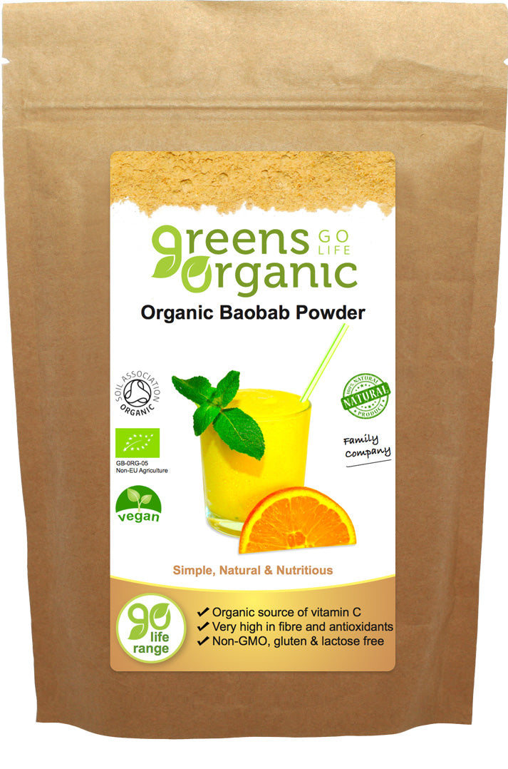 Greens Large Organic Baobab Powder 200gm
