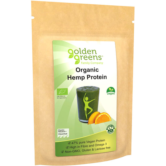 Golden Greens Organic Hemp Protein Powder 250gm