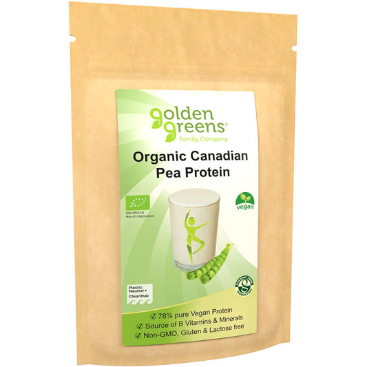 Golden Greens Organic Canadian Pea Protein Powder 250gm