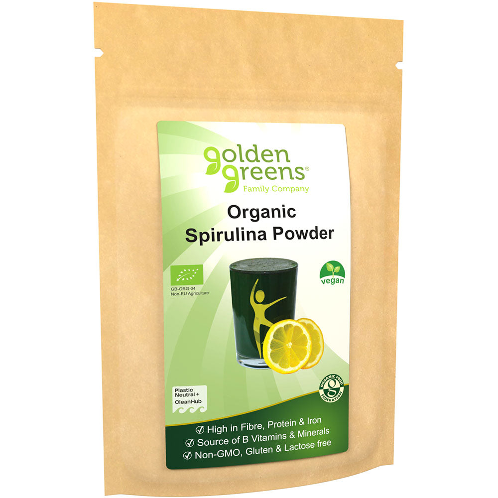 Golden Greens Organic Spirulina Powder 100gm