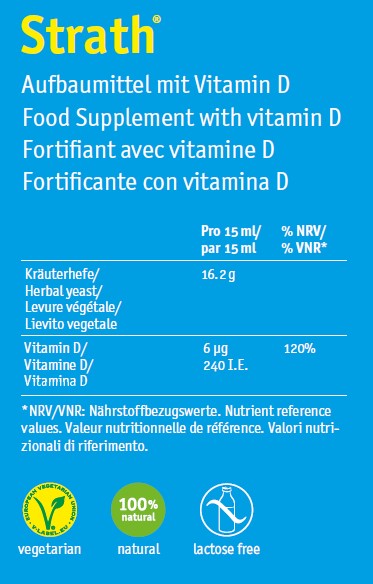 Strath with Vitamin D 250ml