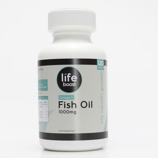 Life Boost Omega-3 Fish Oil 1000mg (120 Capsules)