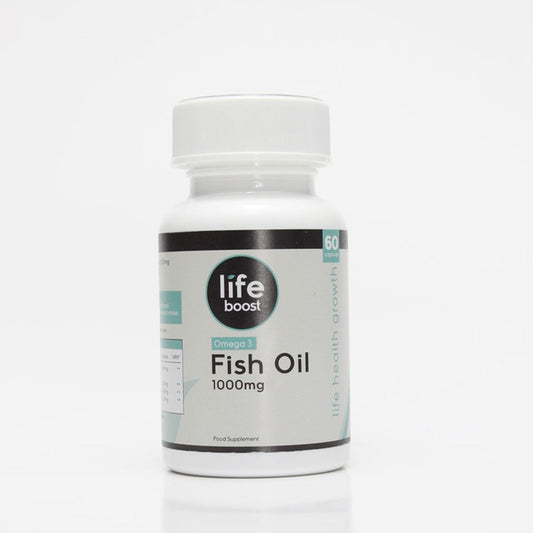 Life Boost Omega-3 Fish Oil 1000mg (60 Capsules)