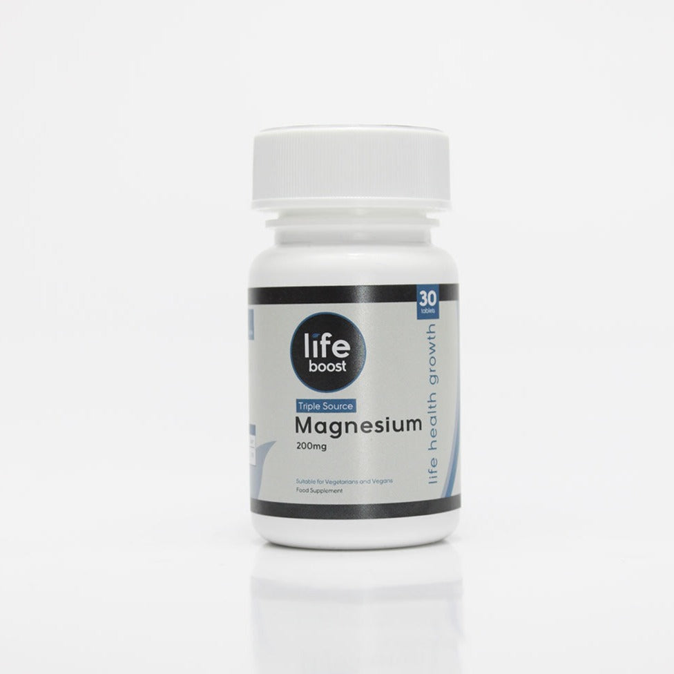 Life Boost Magnesium 200mg (30 Tablets)