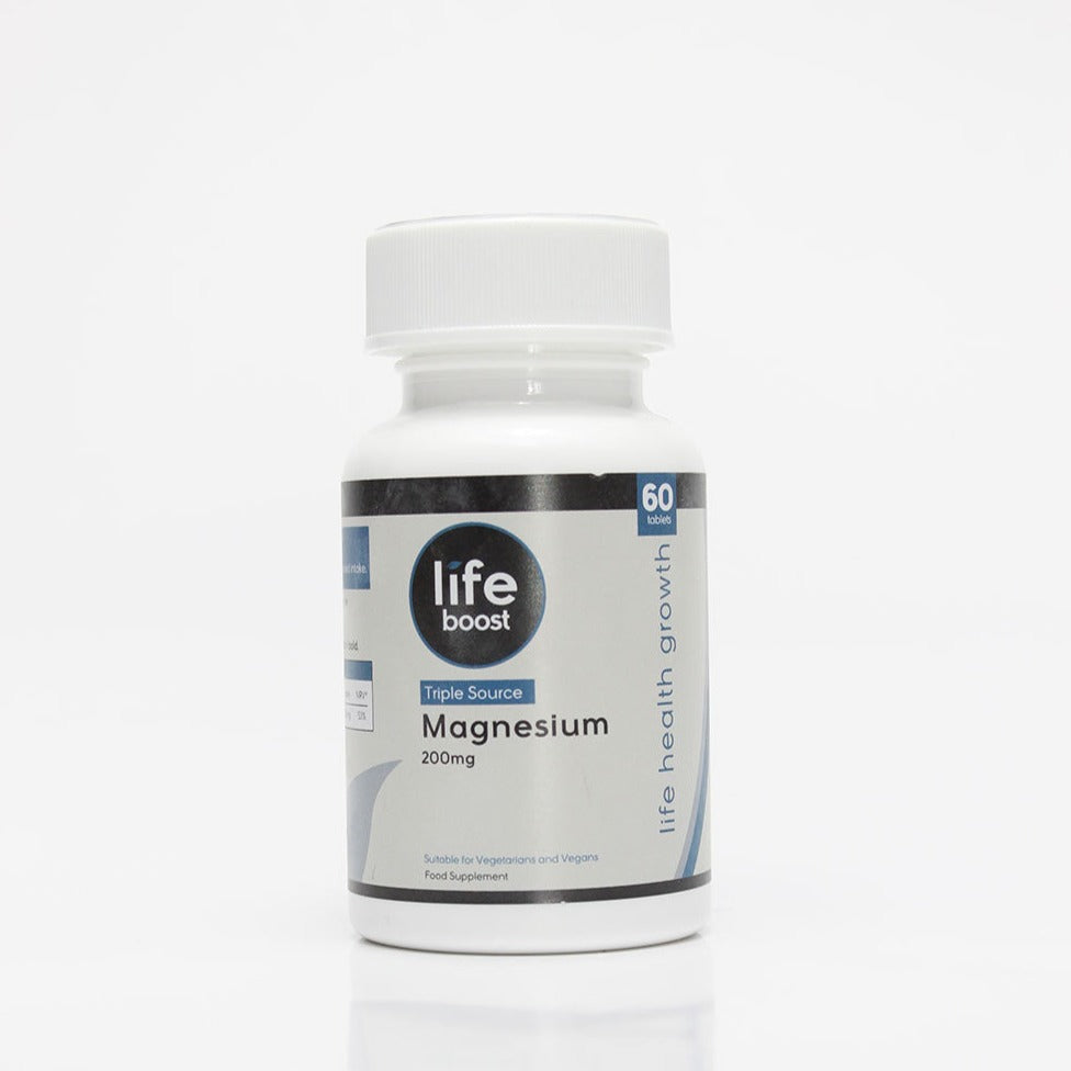 Life Boost Magnesium 200mg (60 Tablets)
