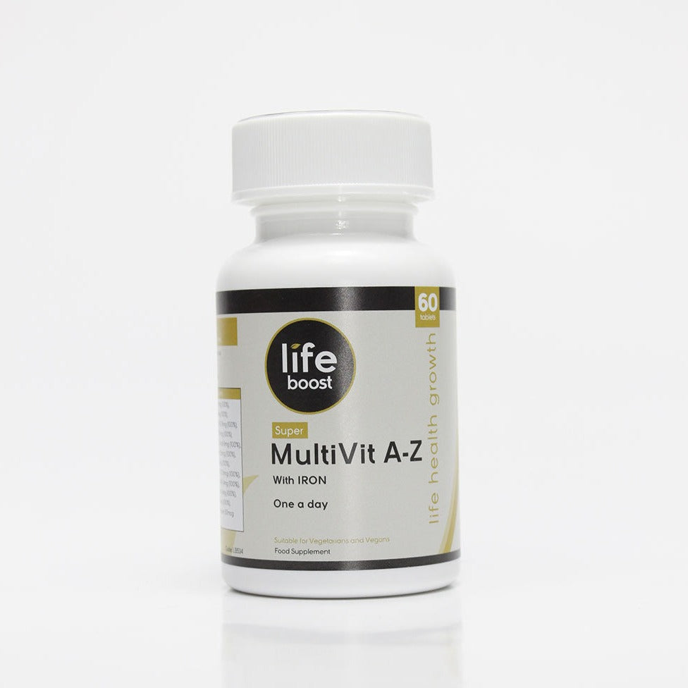 Life Boost Super Multivit with Iron A - Z (60 Tablets)