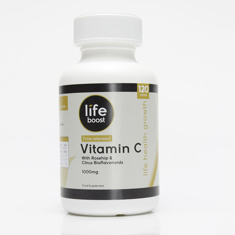 Life Boost Time Released Vitamin C 1000mg (120 Tablets)